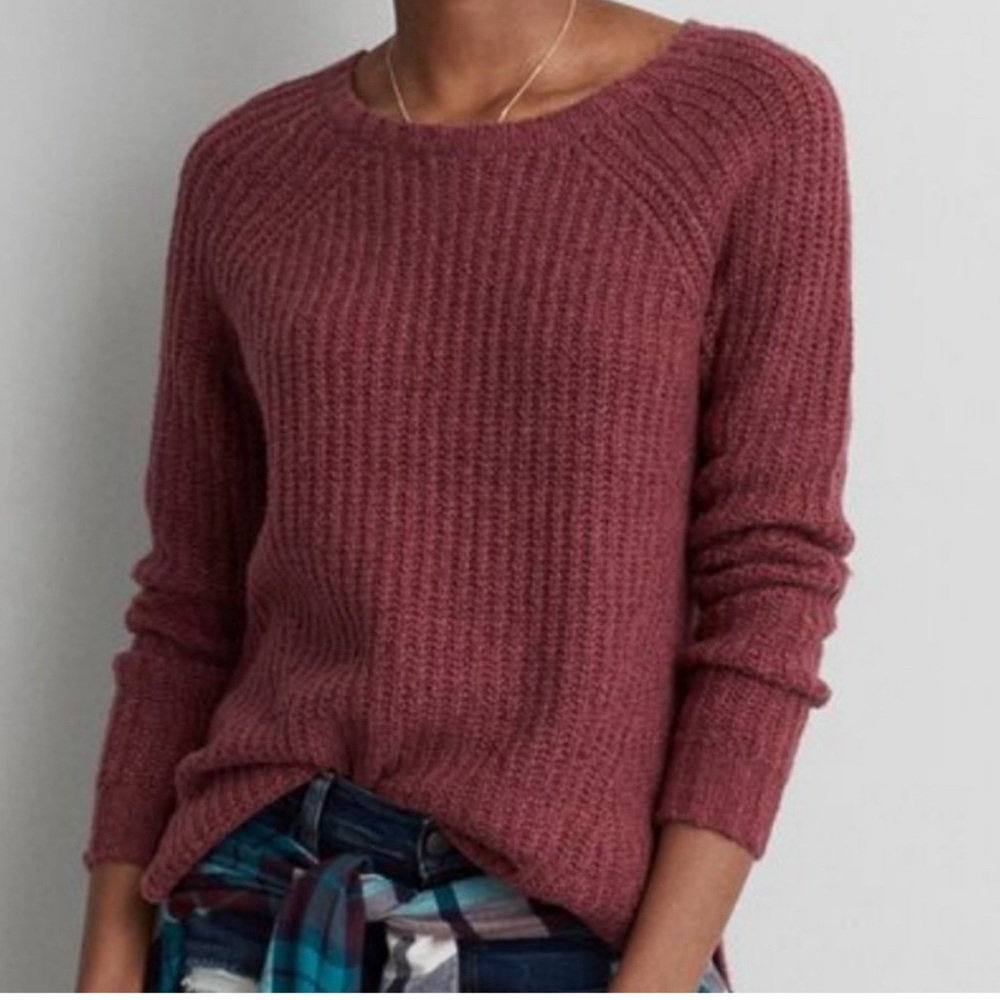 American Eagle‎ sweater Ahh-mazingly Soft Small Ribbed Aerie Abercrombie & Fitch